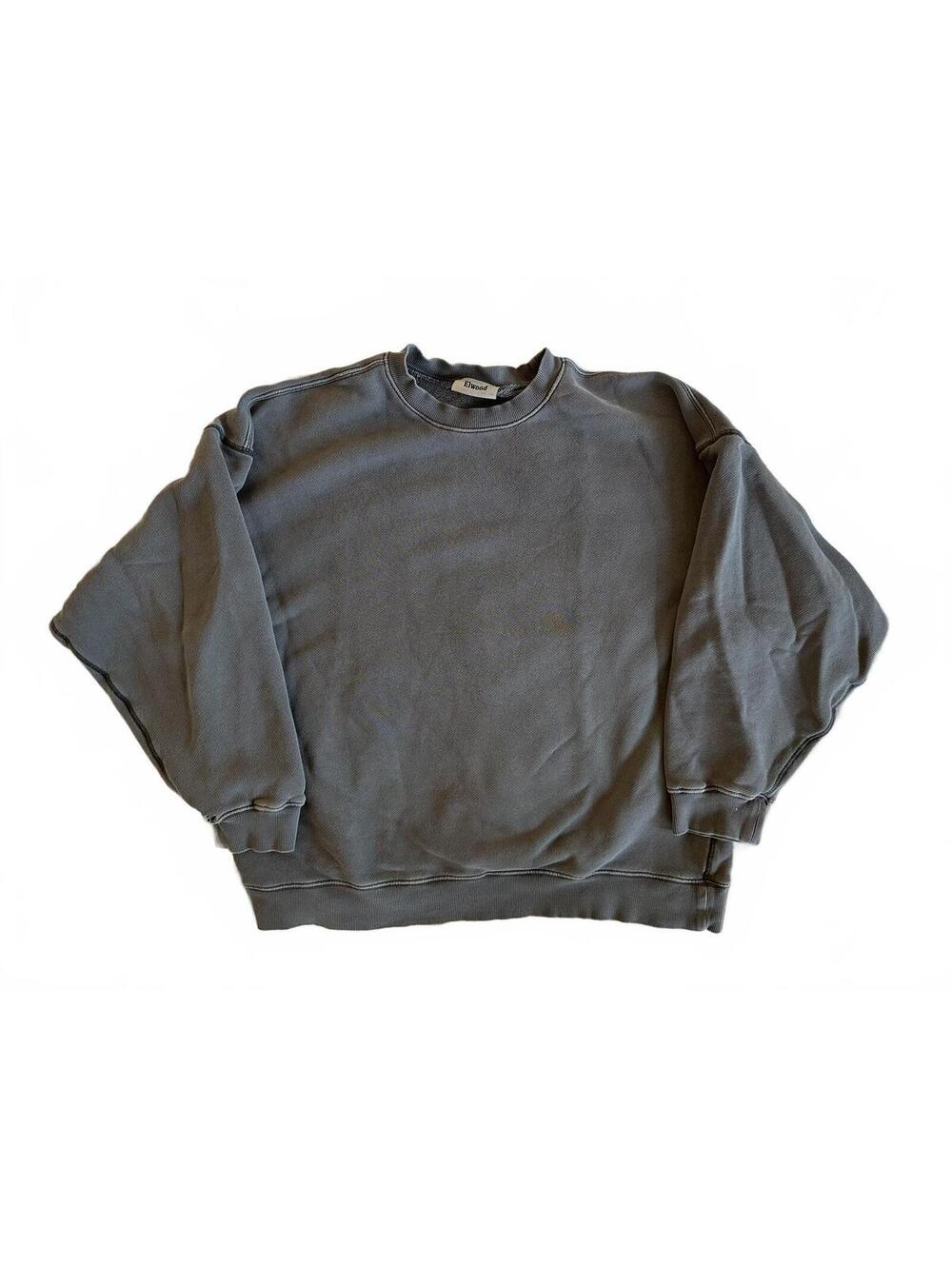 Elwood Grey Crewneck Sweatshirt L